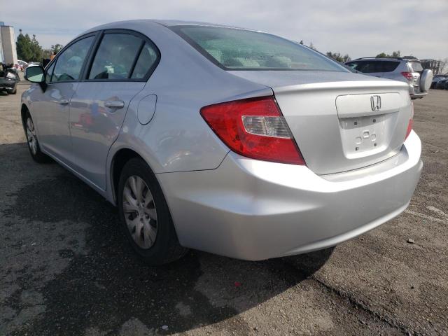Photo 2 from auction – 2012 HONDA CIVIC LX with VIN 2HGFB2F52CH315502