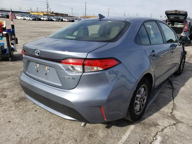 Photo 3 from auction – 2021 TOYOTA COROLLA LE with VIN JTDEAMDE8MJ027544