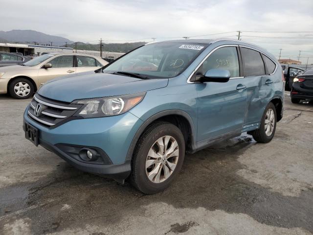 HONDA CR-V EXL 2014 with VIN 2HKRM3H70EH533653 - Photo from auction