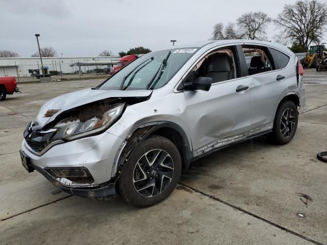 HONDA CR-V SE 2016 with VIN 5J6RM4H47GL077140 - Photo from auction