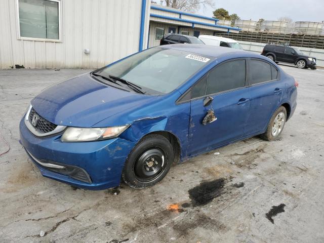 HONDA CIVIC LX 2015 with VIN 19XFB2F56FE086823 - Photo from auction