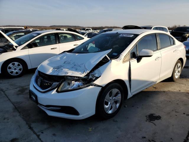 HONDA CIVIC LX 2014 with VIN 19XFB2F56EE062696 - Photo from auction