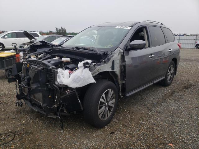 NISSAN PATHFINDER 2018 with VIN 5N1DR2MN5JC606883 - Photo from auction