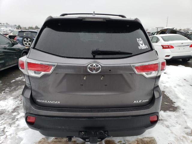 Photo 6 from auction – 2015 TOYOTA HIGHLANDER with VIN 5TDJKRFH1FS115826