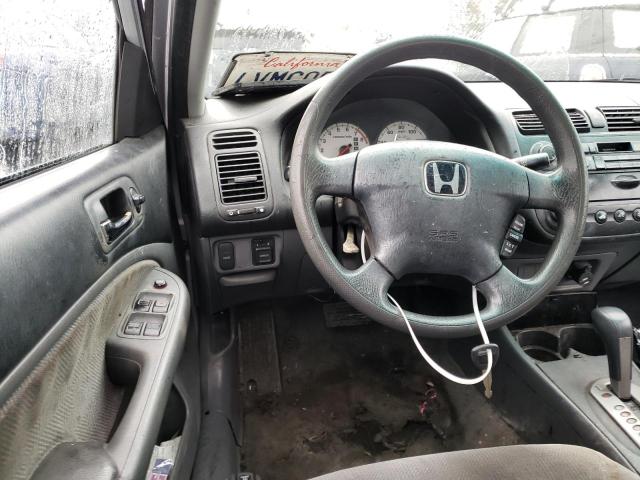 Photo 8 from auction – 2002 HONDA CIVIC LX with VIN 2HGES16522H516921