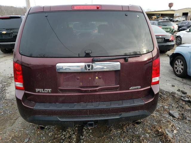 Photo 6 from auction – 2014 HONDA PILOT EXL with VIN 5FNYF4H58EB023950