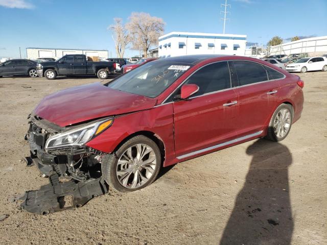 HYUNDAI SONATA SPO 2015 with VIN 5NPE34AB3FH111495 - Photo from auction