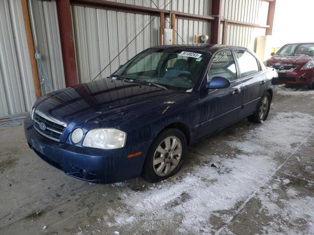 KIA OPTIMA LX 2006 with VIN KNAGD128765437787 - Photo from auction
