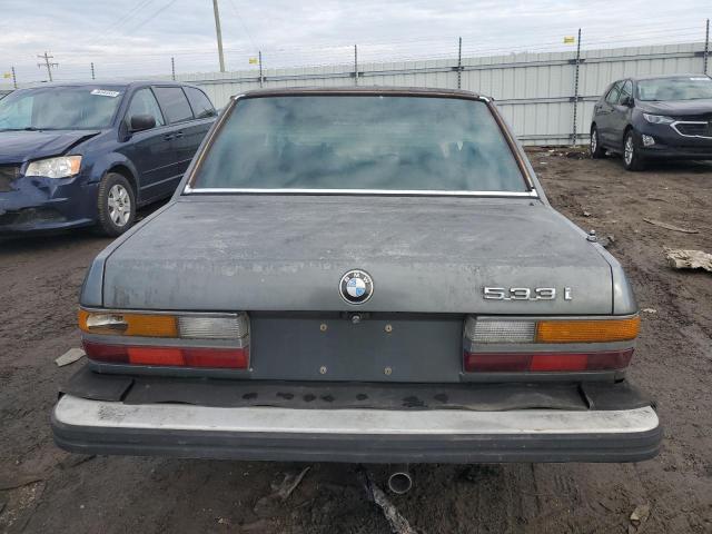 Photo 6 from auction – 1984 BMW 533 with VIN WBADB8402E9221670