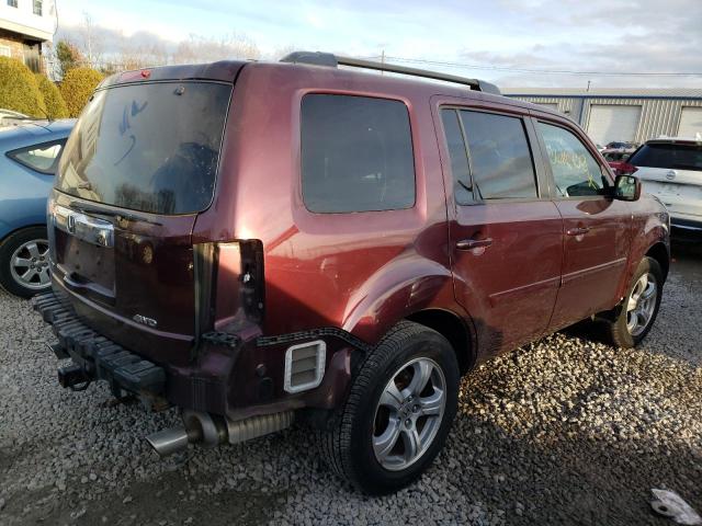 Photo 3 from auction – 2012 HONDA PILOT EXL with VIN 5FNYF4H62CB033623