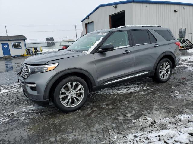FORD EXPLORER L 2021 with VIN 1FMSK8FH6MGA84977 - Photo from auction