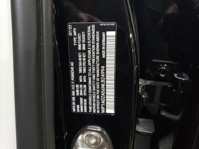 Photo 14 from auction – 2022 PORSCHE MACAN S with VIN WP1AG2A56NLB24994