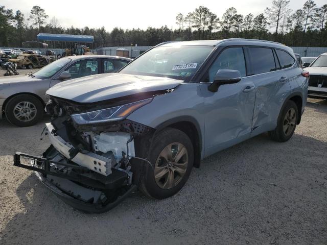 TOYOTA HIGHLANDER 2022 with VIN 5TDABRCH4NS545692 - Photo from auction