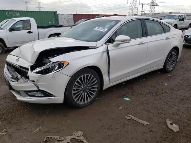 FORD FUSION TIT 2018 with VIN 3FA6P0D97JR246856 - Photo from auction