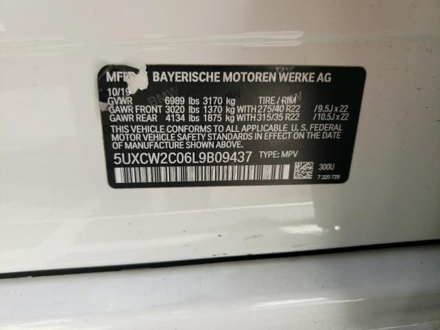 Photo 14 from auction – 2020 BMW X7 XDRIVE4 with VIN 5UXCW2C06L9B09437