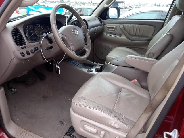 Photo 7 from auction – 2006 TOYOTA SEQUOIA LI with VIN 5TDBT48A16S272485
