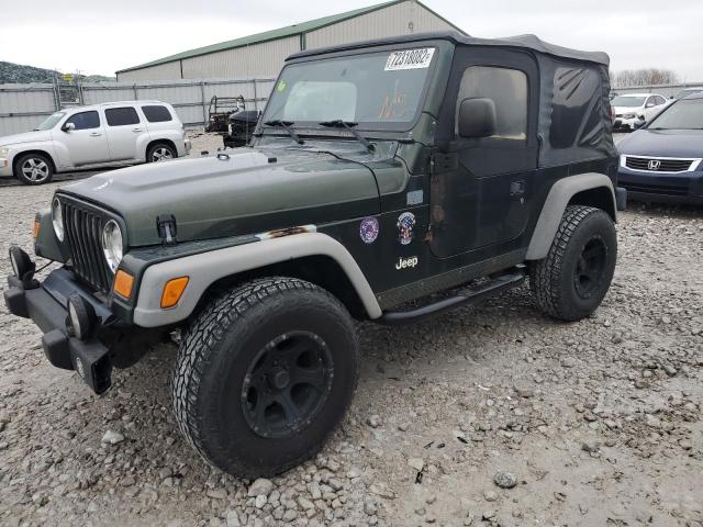 JEEP WRANGLER X 2004 with VIN 1J4FA39S74P714387 - Photo from auction