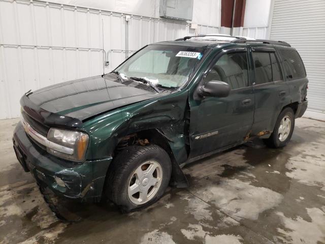CHEVROLET TRAILBLAZR 2002 with VIN 1GNDT13S022422232 - Photo from auction