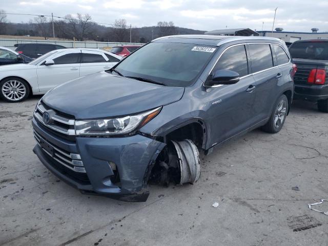 TOYOTA HIGHLANDER 2017 with VIN 5TDDGRFH9HS026569 - Photo from auction