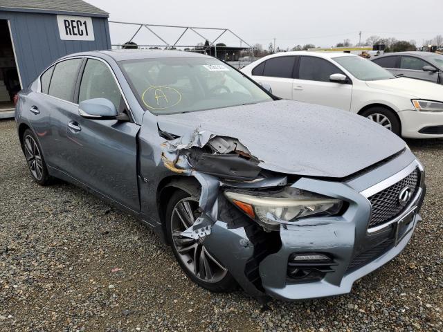 Photo 4 from auction – 2014 INFINITI Q50 BASE with VIN JN1BV7AP0EM679611
