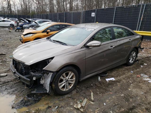 HYUNDAI SONATA GLS 2014 with VIN 5NPEB4AC6EH878672 - Photo from auction