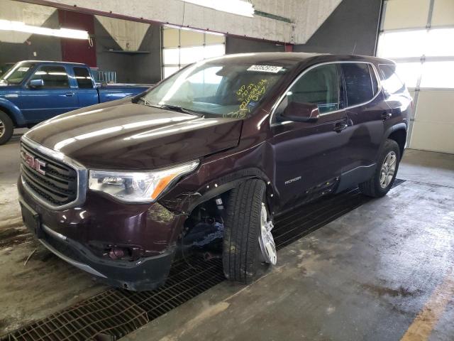 GMC ACADIA SLE 2018 with VIN 1GKKNKLA7JZ209909 - Photo from auction