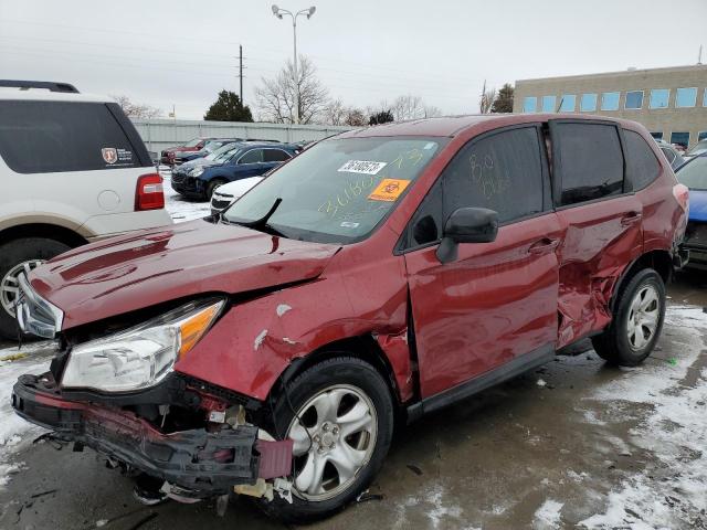 SUBARU FORESTER 2 2015 with VIN JF2SJAAC1FG575570 - Photo from auction