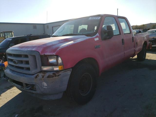 FORD F250 SUPER 2004 with VIN 1FTNW20L34EA74984 - Photo from auction
