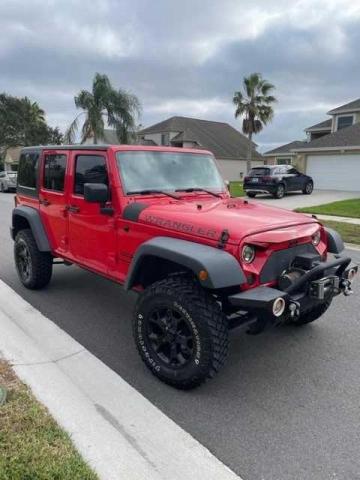 JEEP WRANGLER U 2018 with VIN 1C4BJWDG3JL836207 - Photo from auction