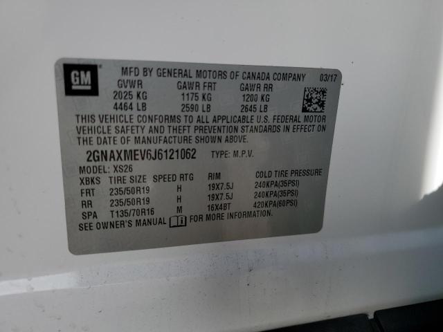 Photo 14 from auction – 2018 CHEVROLET EQUINOX PR with VIN 2GNAXMEV6J6121062