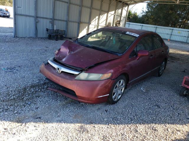HONDA CIVIC LX 2007 with VIN 1HGFA16507L039620 - Photo from auction
