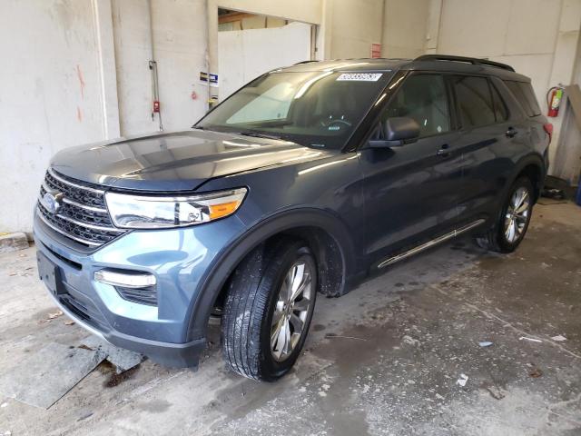 FORD EXPLORER X 2020 with VIN 1FMSK8DH6LGA50023 - Photo from auction