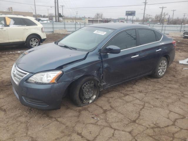 NISSAN SENTRA S 2014 with VIN 3N1AB7AP5EY286530 - Photo from auction