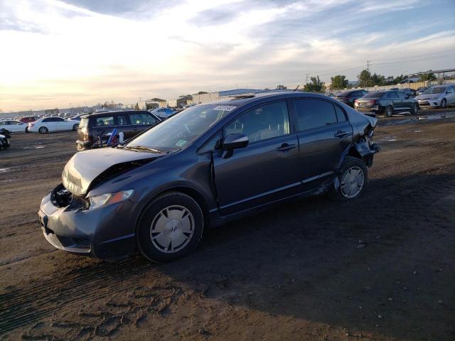 Photo 1 from auction – 2009 HONDA CIVIC HYBR with VIN JHMFA36289S005366