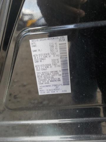 Photo 14 from auction – 2014 NISSAN PATHFINDER with VIN 5N1AR2MN9EC700175