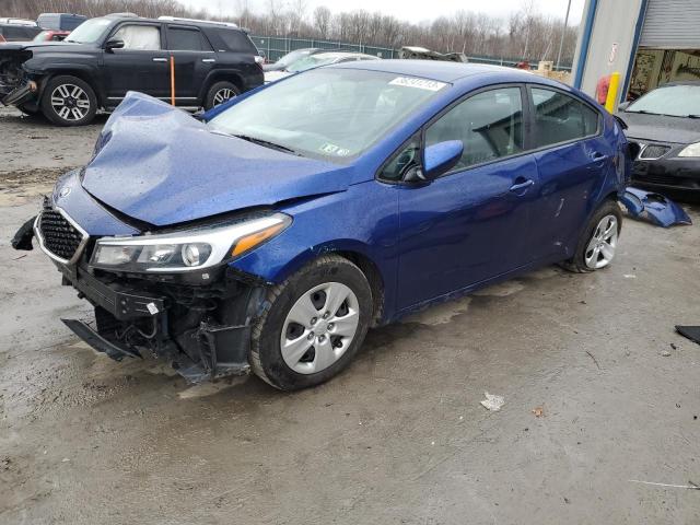 KIA FORTE LX 2017 with VIN 3KPFL4A70HE044586 - Photo from auction