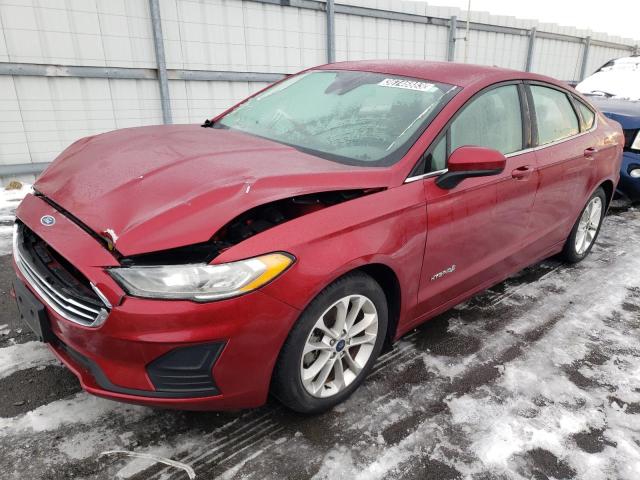 Photo 1 from auction – 2019 FORD FUSION SE with VIN 3FA6P0LU4KR101393