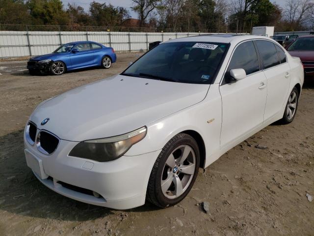 BMW 530 I 2005 with VIN WBANA73545B819296 - Photo from auction