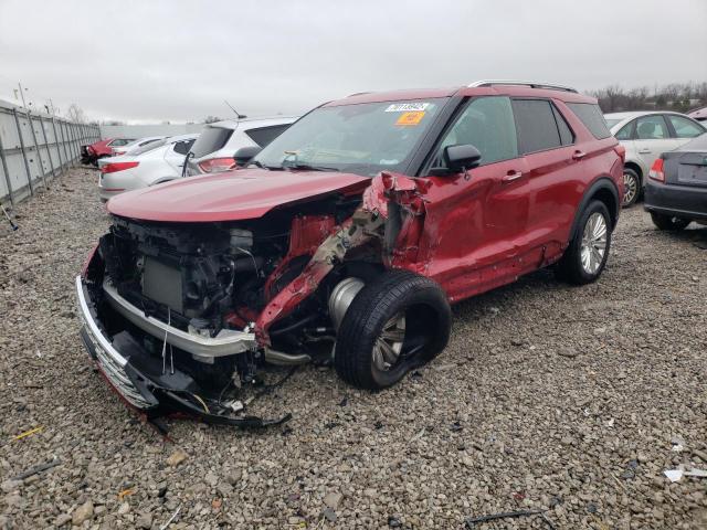 FORD EXPLORER L 2020 with VIN 1FMSK8FH1LGB72835 - Photo from auction