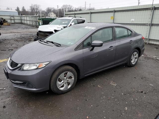 HONDA CIVIC LX 2014 with VIN 19XFB2F53EE256327 - Photo from auction