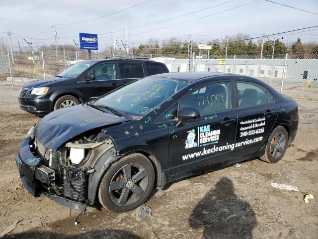 HONDA CIVIC LX-S 2010 with VIN 19XFA1F6XAE083809 - Photo from auction