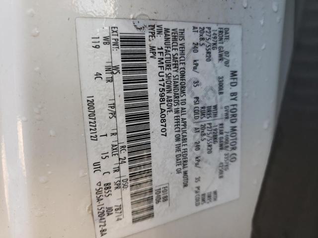 Photo 14 from auction – 2008 FORD EXPEDITION with VIN 1FMFU17598LA08707