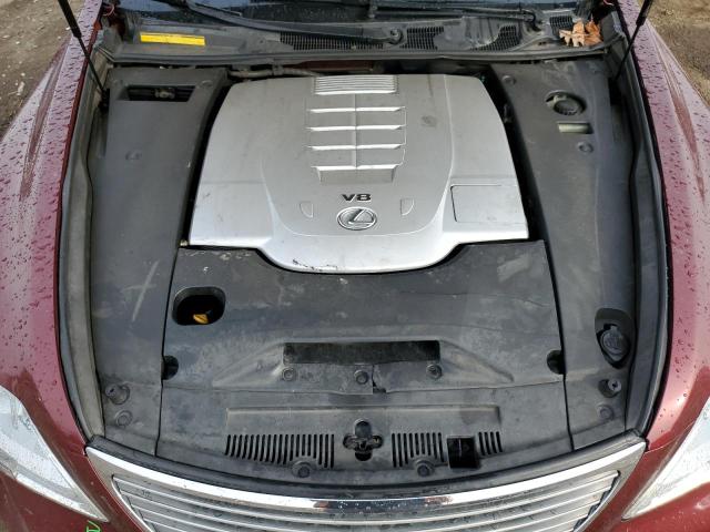 Photo 11 from auction – 2007 LEXUS LS 460 with VIN JTHBL46F175042921