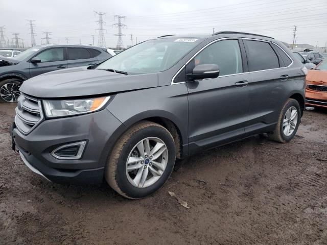 FORD EDGE SEL 2017 with VIN 2FMPK3J95HBC52730 - Photo from auction