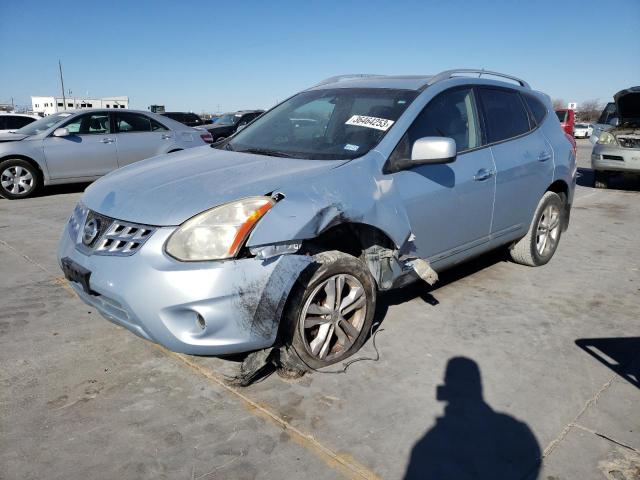 NISSAN ROGUE S 2013 with VIN JN8AS5MT2DW005272 - Photo from auction