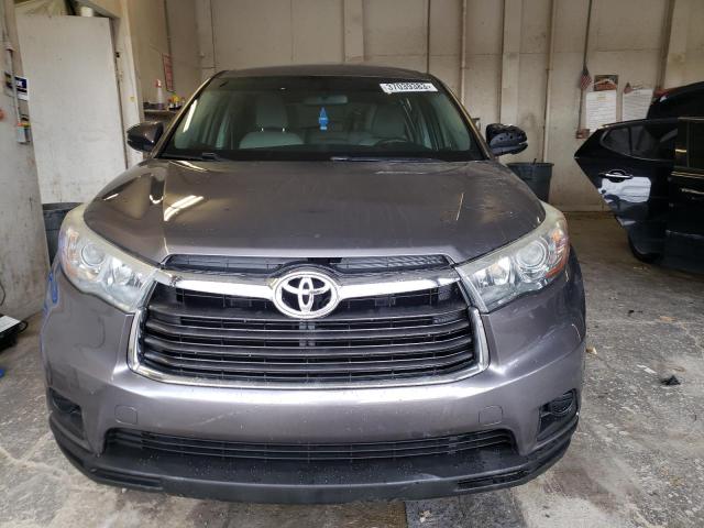 Photo 5 from auction – 2016 TOYOTA HIGHLANDER with VIN 5TDZKRFH5GS143357