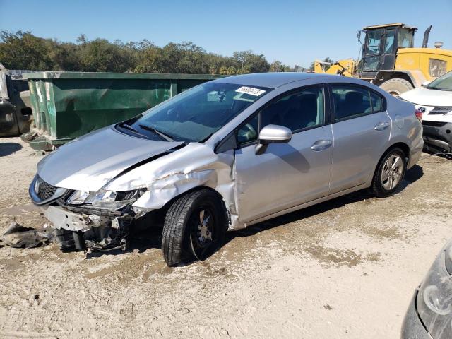 HONDA CIVIC LX 2014 with VIN 19XFB2F54EE007504 - Photo from auction
