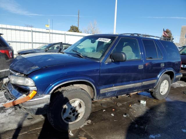CHEVROLET BLAZER 1999 with VIN 1GNDT13W7X2109205 - Photo from auction