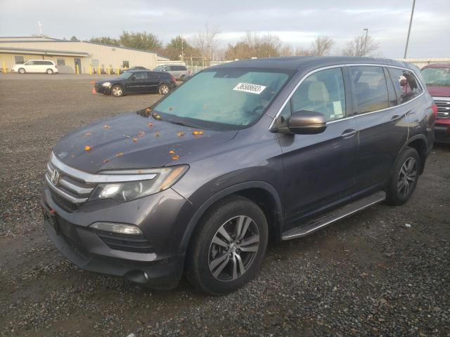 HONDA PILOT EXL 2018 with VIN 5FNYF6H50JB021180 - Photo from auction