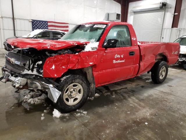 CHEVROLET SILVERADO 2003 with VIN 1GCEK14T93Z165183 - Photo from auction